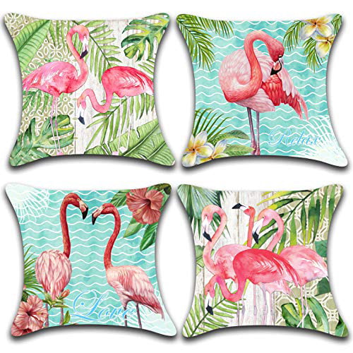 Circular Air Conditioning Blanket Pink Flamingo Palm Leaf Stripe Fit Sofa Car Chair Bed Personalized Blankets for Children Adults Parents Soft Warm Blanket for All Season Use 